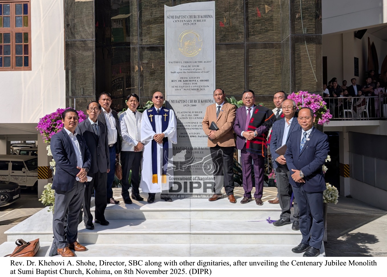 SUMI BAPTIST CHURCH KOHIMA CELEBRATES CENTENARY JUBILEE ON THEME “FAITHFUL THROUGH THE AGES”