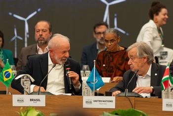 In Brazil, Guterres calls for ‘fair, fast and final’ shift to clean energy