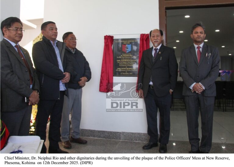 Nagaland Police Officers’ Mess at Phesama Inaugurated