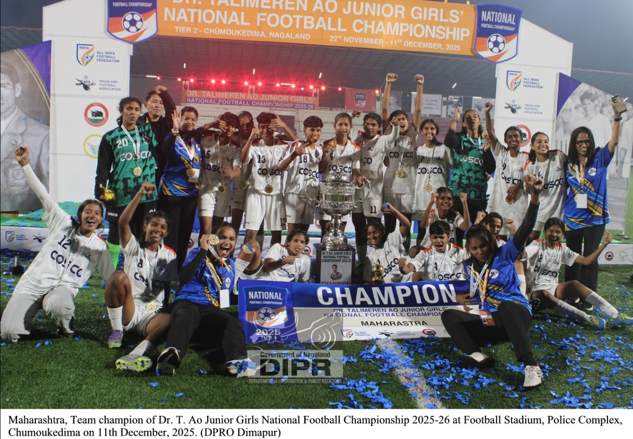 Maharashtra Lifts Dr. T. Ao Junior Girls National Football Championship
