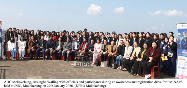 Northeast Youth Empowerment: PM-NAPS Awareness and Registration Drive Held in Mokokchung