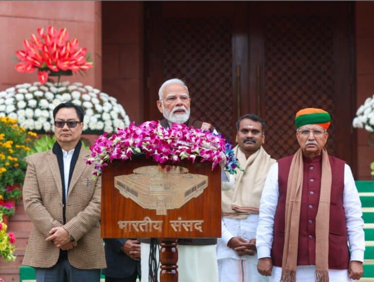 PM Addresses Media Ahead of Budget Session 2026