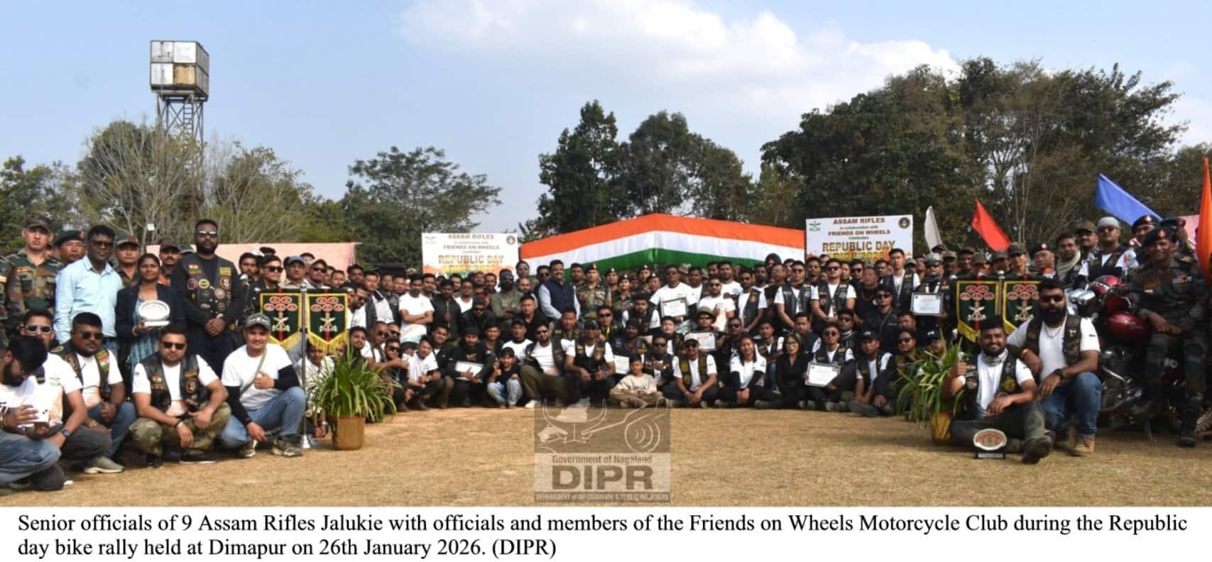 HISTORIC REPUBLIC DAY RIDE IN NAGALAND | 243 RIDERS UNITE FOR INDIAN SOLDIERS