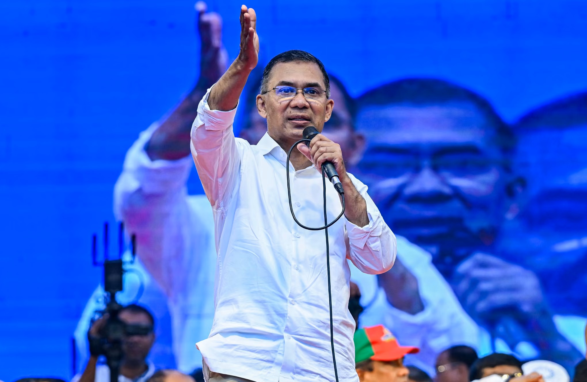 Tarique Rahman promises era of clean politics as Bangladesh holds first election since fall of Hasina