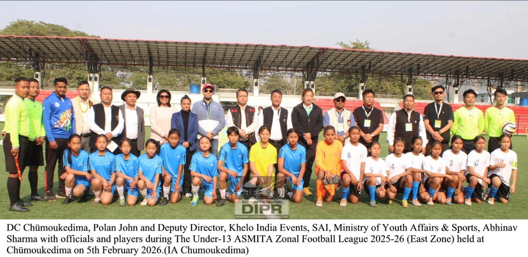 CHÜMOUKEDIMA HOSTS U-13 ASMITA EAST ZONE FOOTBALL LEAGUE