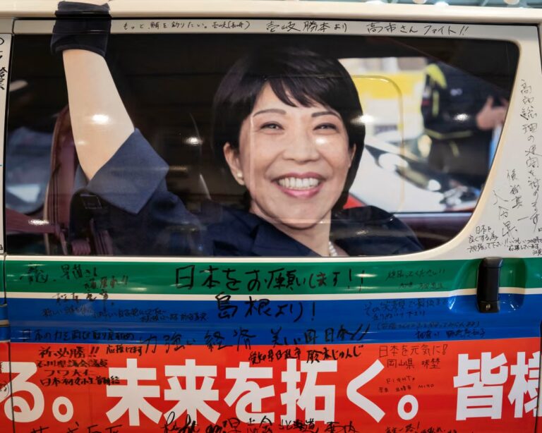 ‘Sana-mania’ grips Japan as ultra-conservative Takaichi expected to secure election landslide