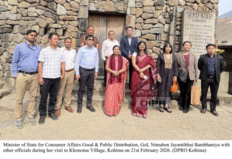 MOS NIMUBEN JAYANTIBHAI BAMBHANIYA VISITS KHONOMA VILLAGE