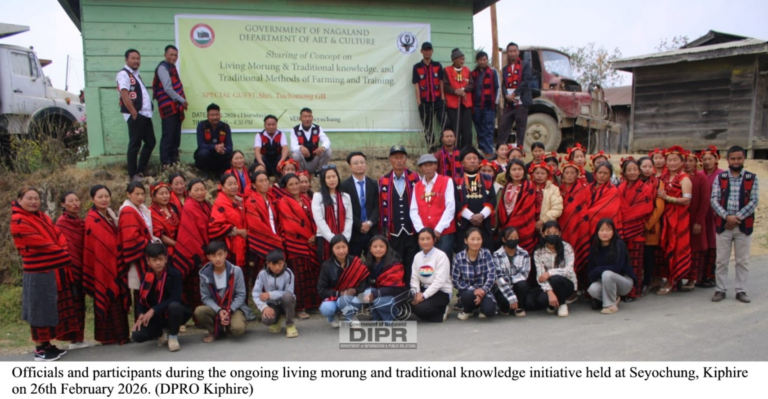 ONGOING LIVING MORUNG AND TRADITIONAL KNOWLEDGE INITIATIVE AT SEYOCHUNG AND KIUSAM