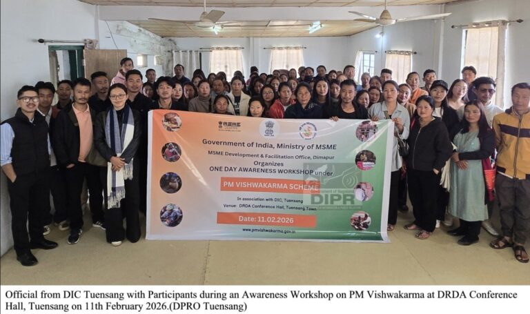 PM Vishwakarma Workshop at Tuensang