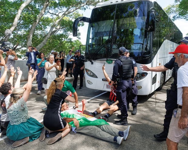 Iran women’s football team heads to airport as clock ticks on Australia’s offer of asylum