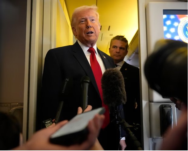 Trump vague on Iran’s ‘unconditional surrender’ as he refuses to rule out US troop deployment