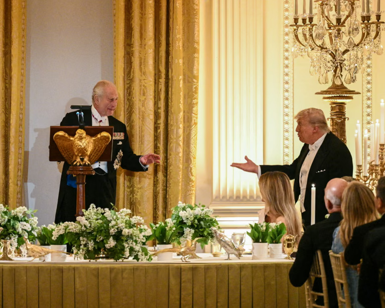 The king went to Washington to save Britain’s bacon. He may also have shown the US how to save itself