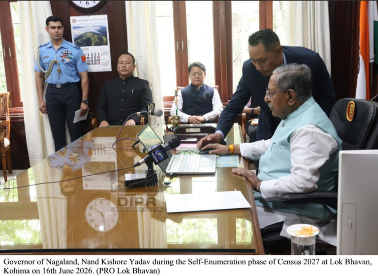 NAGALAND GOVERNOR APPEALS FOR ACTIVE PARTICIPATION IN CENSUS 2027 SELF-ENUMERATION PROGRAMME