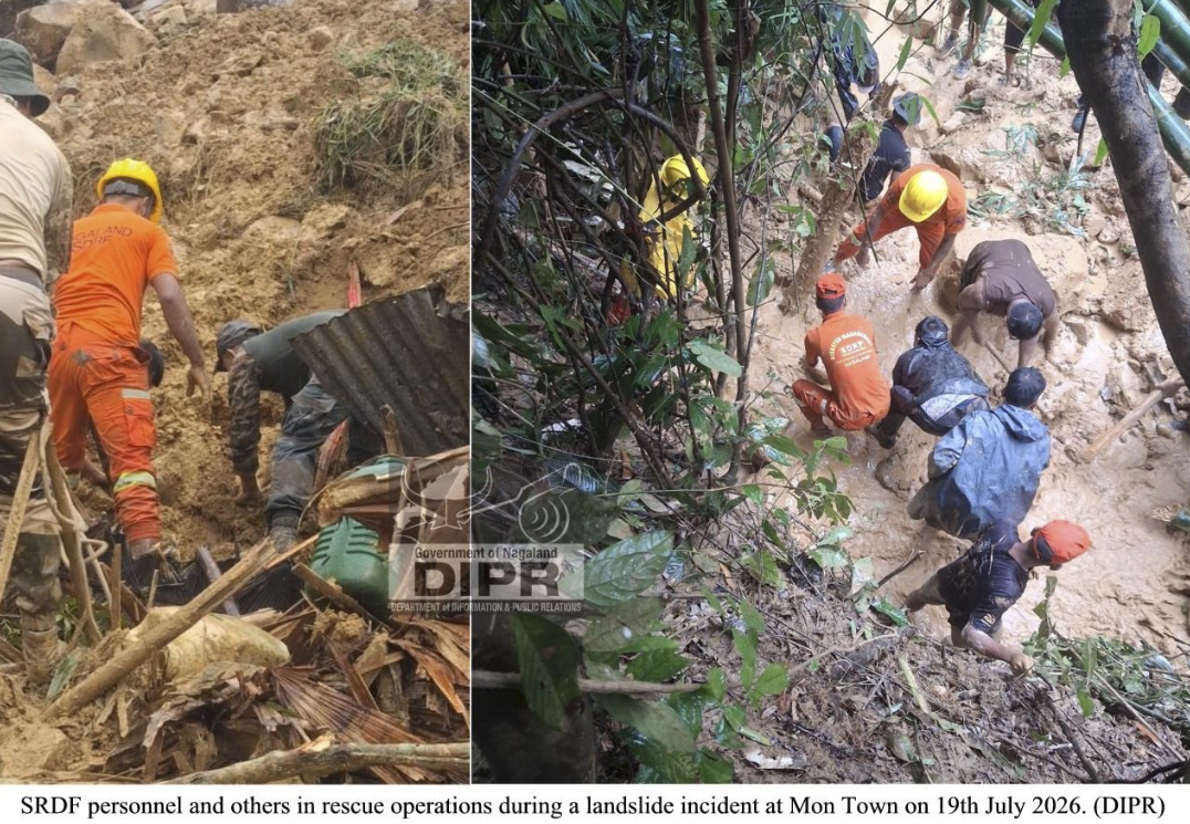 Nagaland Govt Announces ₹4 Lakh Ex-Gratia for Mon Landslide Victims, Appeals for Vigilance