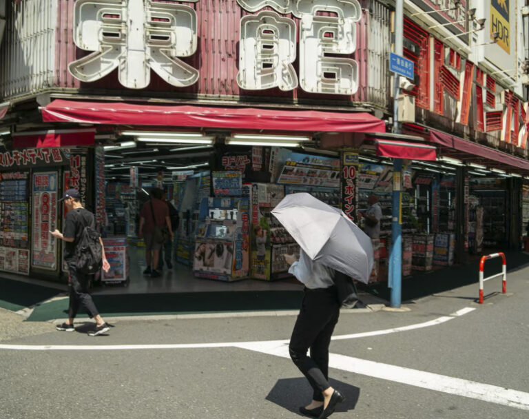Japan records its first ‘cruelly hot day’ as cities swelter in 40-degree heat