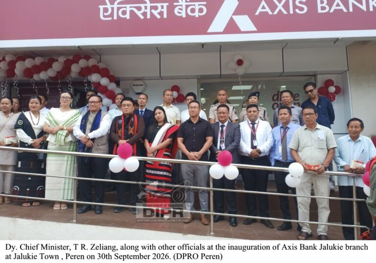 DY. CM T. R. ZELIANG INAUGURATES AXIS BANK JALUKIE BRANCH