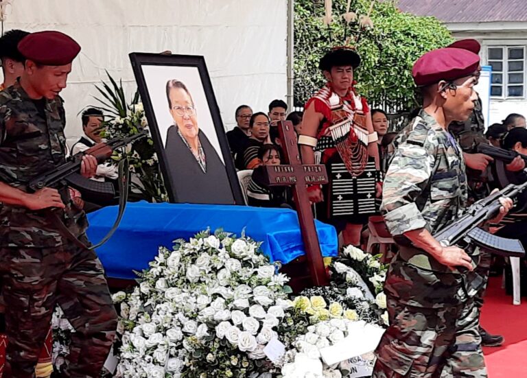 ADINO PHIZO LAID TO REST; BROTHER RECALLS HER RESOLVE TO CONTINUE AS NNC PRESIDENT