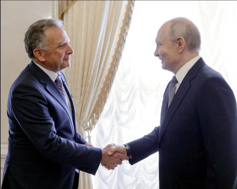 Putin orders release of jailed American as he meets Trump envoy for Ukraine talks