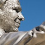 Melting Ron DeSantis statue unveiled to call out his inaction on climate crisis